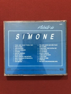 CD - Simone - O Talento De Simone - Nacional - 1992 - comprar online