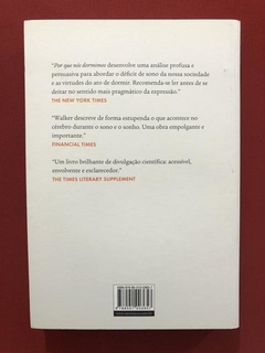 Livro - Por Que Nós Dormimos - Matthew Walker - Seminovo - comprar online