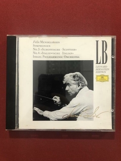 CD - Mendelssohn - Symphonien No. 3 & 4 - Importado - Semin
