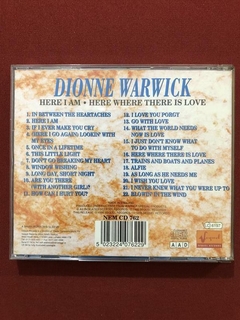 CD - Dionne Warwick - Here I Am/ Here Where - Import - Semin - comprar online