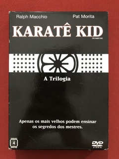 DVD- Box Karatê Kid - A Trilogia - Ralph Macchio/ Pat Morita
