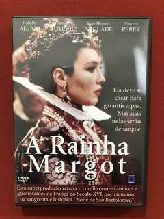 DVD - A Rainha Margot - Isabelle Adjah - D. Auteuil - Semi