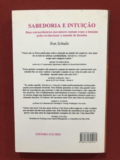 Livro - Sabedoria E Intuição - Ron Schultz - Seminovo - comprar online