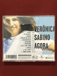 CD - Verônica Sabino - Agora - Nacional - Seminovo - comprar online