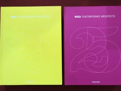 Livro - 100 Contemporary Architects - 2 Volumes - Taschen - Seminovo