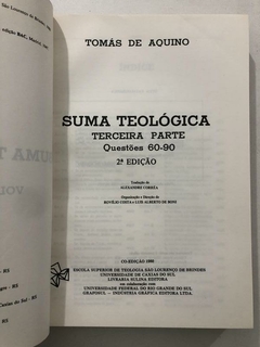 Imagem do Livro - Coleção Suma Teológica 11 Volumes - Tomás De Aquino - Capa Dura