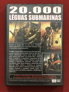 DVD - 20.000 Léguas Submarinas - Patrick Dempsey - Seminovo - comprar online