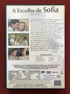 DVD - A Escolha De Sofia - Meryl Streep - Alan J. Pakula - comprar online