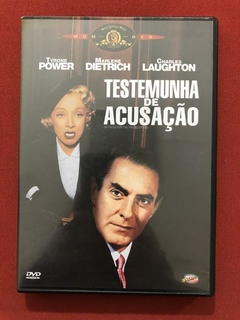 DVD- Testemunha De Acusação - Tyrone Power/ Marlene Dietrich