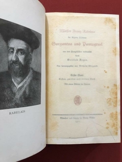 Livro - Gargantua Und Pantagruel - 2 Volumes - Franz Rabelais - Sebo Mosaico - Livros, DVD's, CD's, LP's, Gibis e HQ's