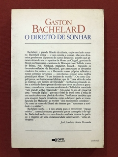 Livro - O Direito De Sonhar - Gaston Bachelard - Editora Difel - comprar online