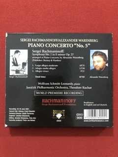 CD - Rachmaninoff - Piano Concerto No. 5 - Importado - Semin - comprar online
