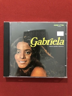 CD - Gabriela - Trilha Sonora Original - Nacional - Seminovo