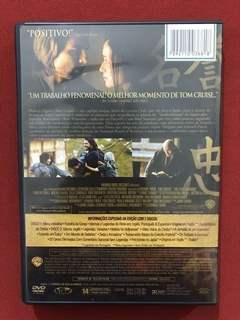 DVD - O Último Samurai - DVD Duplo - Tom Cruise - Seminovo - Sebo Mosaico - Livros, DVD's, CD's, LP's, Gibis e HQ's