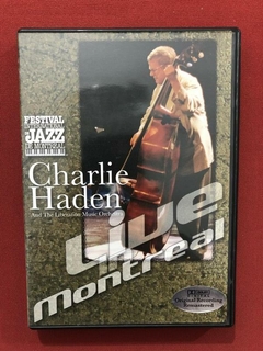 DVD - Charlie Haden - Live In Montreal - Seminovo