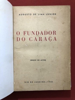 Livro - O Fundador Do Caraça - Augusto De Lima Junior - 1948 - comprar online