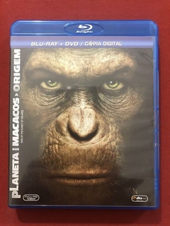 Blu-ray Duplo - Planeta Dos Macacos A Origem - Seminovo