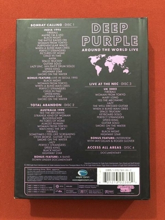 DVD - Box Deep Purple - Around The World Live - Seminovo - comprar online