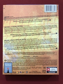 Blu-ray Triplo - Mad Max Coleção - Mel Gibson - Seminovo - comprar online