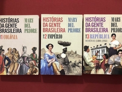Livro - Histórias Da Gente Brasileira - 3 Volumes - Seminovo na internet