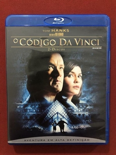 Blu-ray Duplo - O Código Da Vinci - Tom Hanks - Seminovo