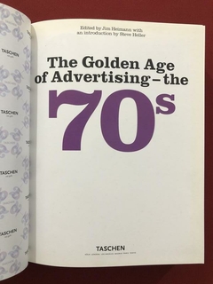 Livro - The Golden Age Of Advertising - The 70s - Taschen - Seminovo na internet