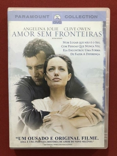DVD - Amor Sem Fronteiras - Angelina Jolie - Seminovo