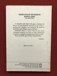 Livro - Simpatias E Segredos Populares - Nivio Ramos Sales - comprar online