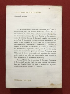 Livro - A Literatura Portuguesa - Massaud Moises - Ed. Cultrix - comprar online