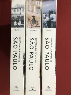 Livro - História Da Cidade De São Paulo - 3 Volumes - Capa Dura