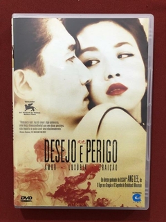 DVD - Desejo e Perigo - Ang Lee - Tang Wei - Seminovo