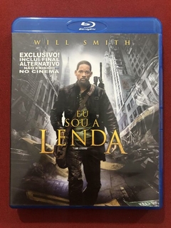 Blu-ray - Eu Sou A Lenda - Will Smith - Seminovo