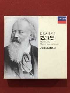 CD - Brahms - Works For Solo Piano - 6 CDs - Importado