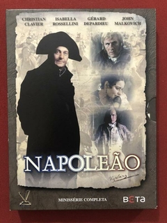 DVD Duplo - Napoleão - Minissérie Completa - Seminovo