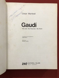 Imagem do Livro - Gaudí - His Life, His Theories, His Work - César Martinell - Blume