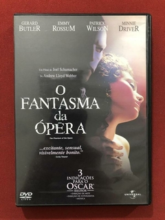 DVD - O Fantasma Da Ópera - Gerard Butler - Emmy R. - Semin.