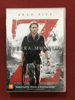 DVD - Guerra Mundial Z - Brad Pitt - Ação - Seminovo