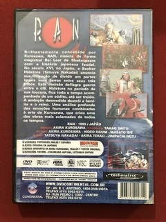 DVD - Ran - Akira Kurosawa - Tatsuya Nakadai - comprar online