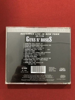 CD - Guns N' Roses - Live In New York - Nacional - 1996 - comprar online