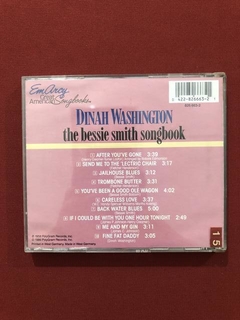 CD - Dinah Washington - The Bessie Smith Songbook- Importado - comprar online