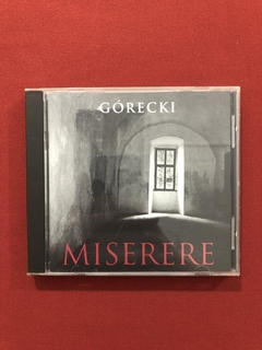 CD - Górecki E Gershon - Miserere - Importado - Seminovo