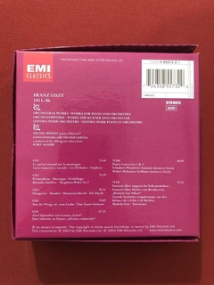 CD - Box Liszt - Orchestral Works - Importado - Seminovo - comprar online