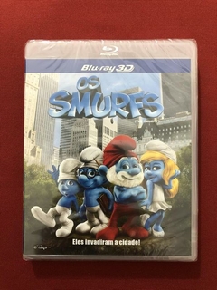 Blu-ray 3D - Os Smurfs - Direção: Raja Gosnell - Novo