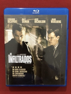 Blu-Ray - Os Infiltrados - Leonardo DiCaprio - Seminovo
