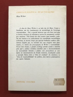 Livro - Ciência E Política - Max Weber - Editora Cultrix - comprar online
