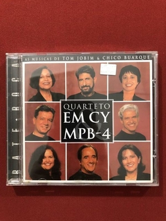 CD - Quarteto Em CY & MPB-4 - Bate-Boca - Seminovo