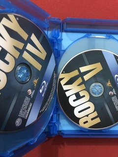 Imagem do Blu-ray - Box Rocky - The Undisputed Coll. - Import - Semin