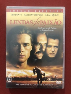 DVD - Lendas Da Paixão - Brad Pitt/ Anthony Hopkins - Semin.