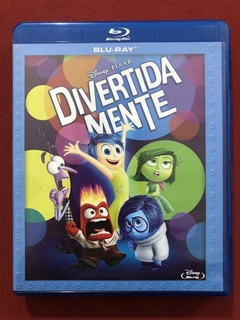 Blu-ray - Divertidamente - Disney Pixar - Seminovo