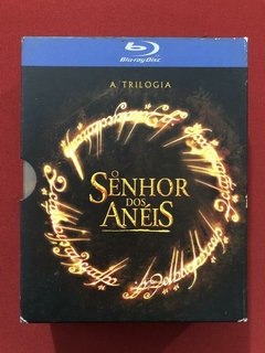 Blu-ray - Box O Senhor Dos Anéis - A Trilogia - Seminovo